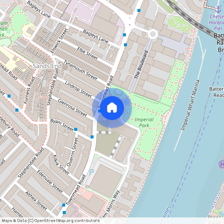 Imperial Crescent, Imperial Crescent, SW6