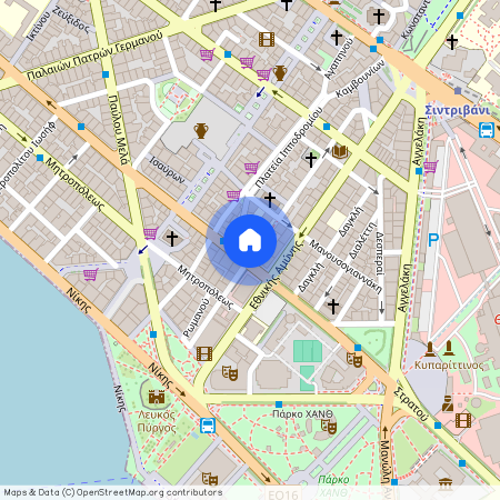 Φιλικής Εταιρείας 21-27, 546 21, Θεσσαλονίκη (546 21), Πλατεία Ναυαρίνου (Κέντρο Θεσσαλονίκης)