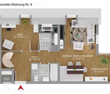 Traumhafte 4,5-Zimmer Maisonette-Wohnung im schönen Neuenstadt z vermieten! - Photo 5