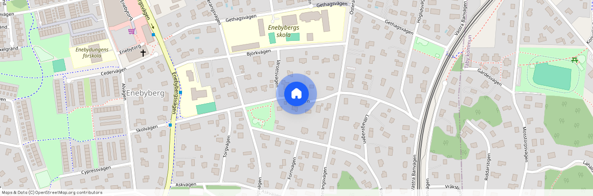 Skolvägen, Enebyberg