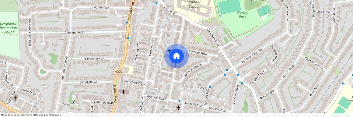 Birkbeck Road Sidcup DA14