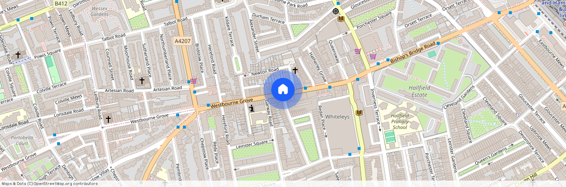 Kensington Gardens Square, Westbourne Grove, W2