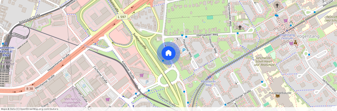 Brandenburger Str. 36, 68309 Mannheim OT Vogelstang
