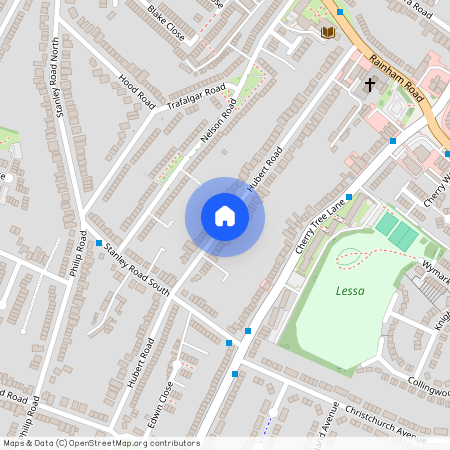 Hubert Road, Rainham, Havering, London, RM13