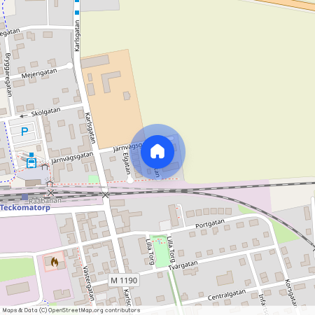 Stinsgatan, Teckomatorp