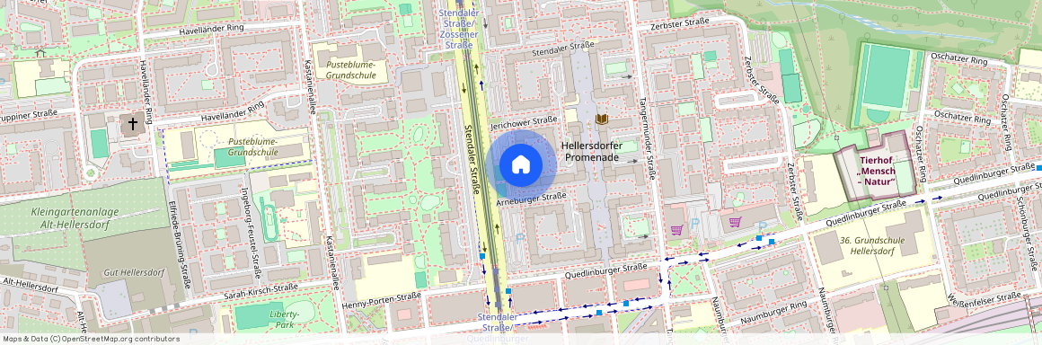 Stendaler Str. 90, 12627 Berlin OT Hellersdorf, Zur Karte