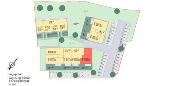 Erstbezug - Lichtdurchflutete 4-Zimmer-Wohnung im Obergeschoss mit Balkon - Photo 2