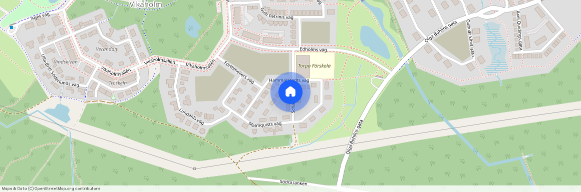 Vikaholm, Växjö, Kronoberg, Schanders Väg 7 A