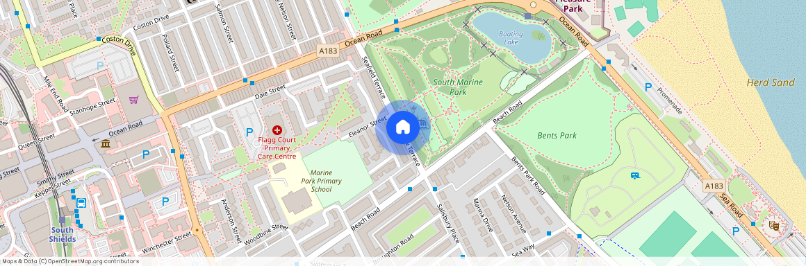 SERVICED ACCOMODATION Sleeps 4 - The Seaview, Seaview Terrace, South Shields