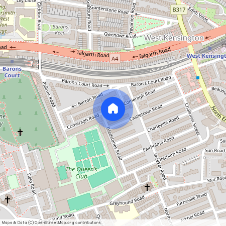 Comeragh Road, London, Greater London, W14