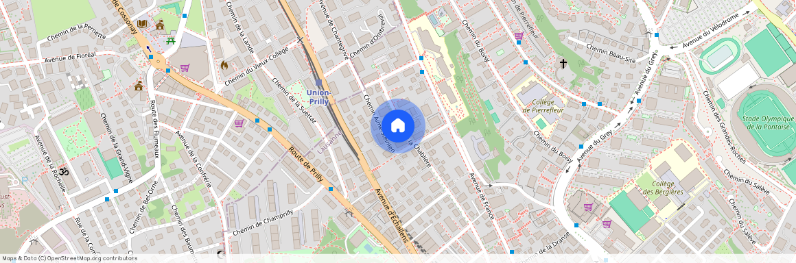 1004, Lausanne, Av. de la Chablière, 33