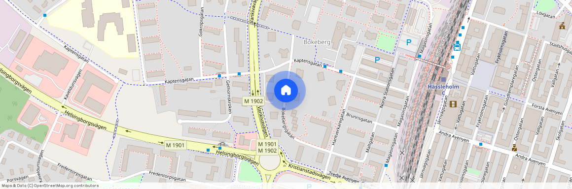 Bokebergsgatan, Hässleholm