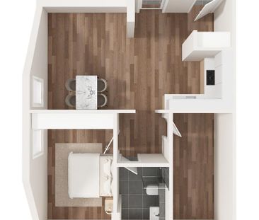 Moderne 3-Zimmer Dachgeschosswohnung im Herzen von Paderborn zu ver... - Photo 5