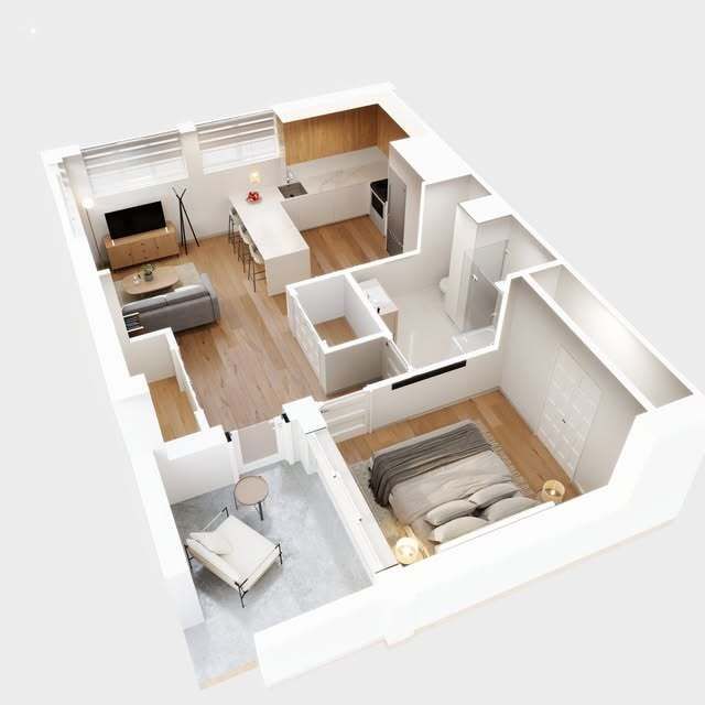 3 ½ + Pièce Bureau - Photo 2