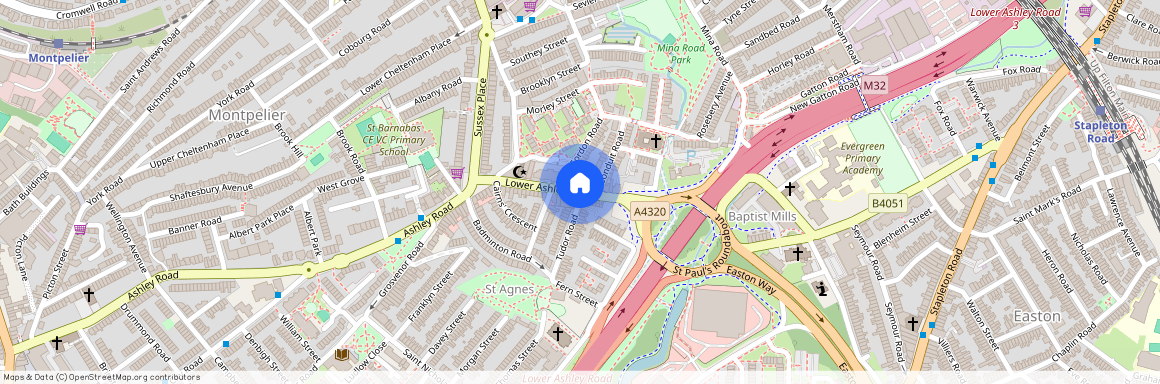 Lower Ashley Road, St. Agnes, Bristol, BS2