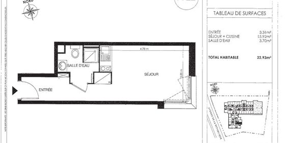 Location Appartement 1 pièce 22m² ISLE 87170 - Photo 3