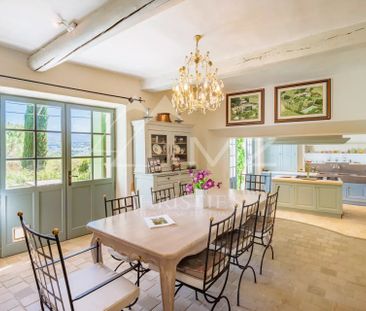 Luberon - Propriété d’exception avec vue et remarquable jardin - Photo 2