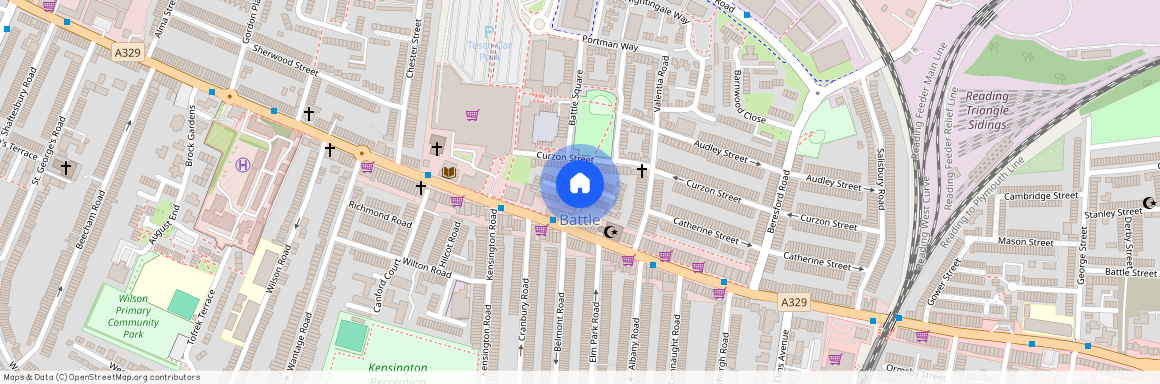 Battle Place, Reading, RG30