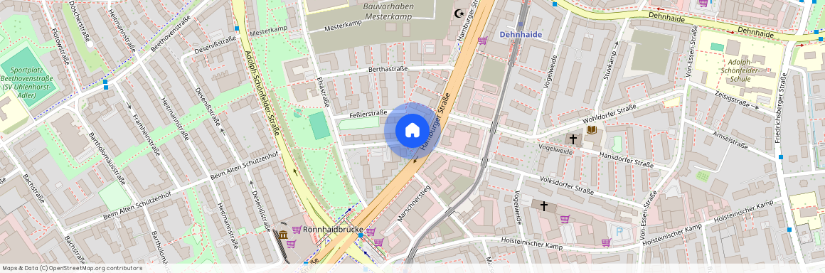 Schmalenbecker Straße 2, 22083 Hamburg Barmbek - Hamburg Barmbek-Süd