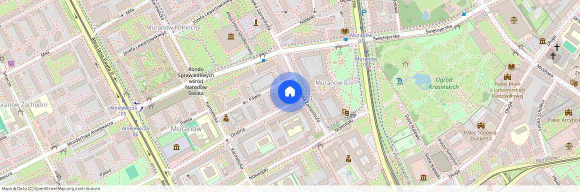 Dzielna 2, Warszawa, Śródmieście, Muranów