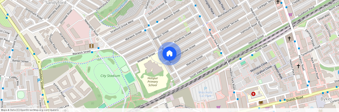 Stratford Road, Newcastle Upon Tyne