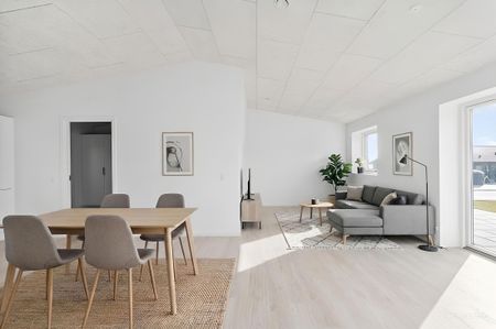 Bliv en del af det populære Mejrup Have, med et skønt velindrettet rækkehus. - Foto 3
