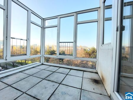Maisonette mit 2 Loggias & Blick auf Kahlenberg & Donauinsel - Foto 5