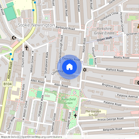 Clonbrock Road, N16, London