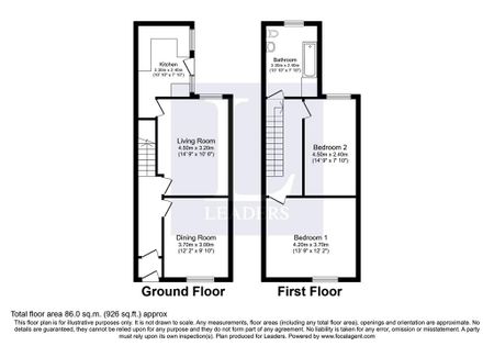 2 bedroom terraced house to rent - Photo 4