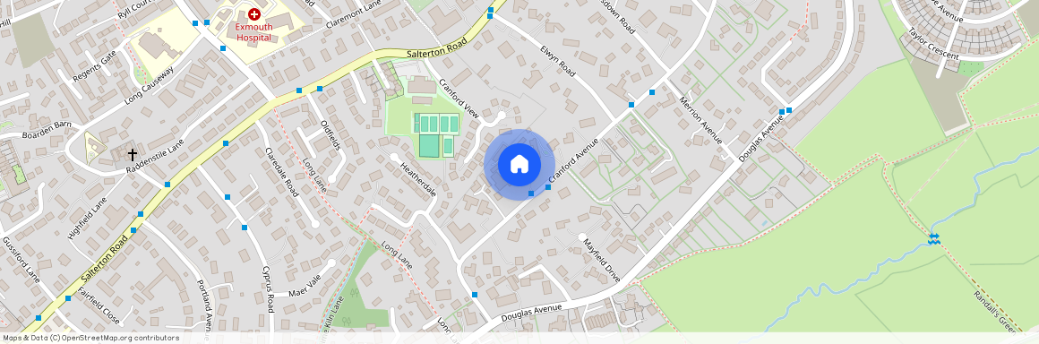 * Cranford Avenue * Exmouth *