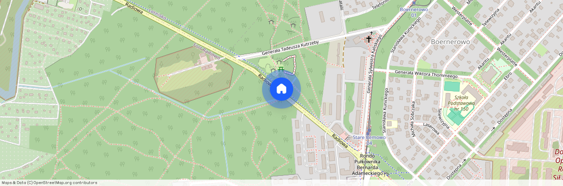 ul. Radiowa, Fort Radiowo, Bemowo, Warszawa, mazowieckie