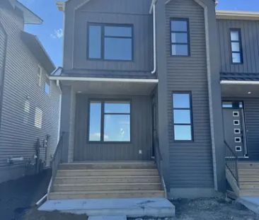 Beautiful Brand New Main Floor Duplex | 20333 45 Street Southeast, Calgary - Photo 1