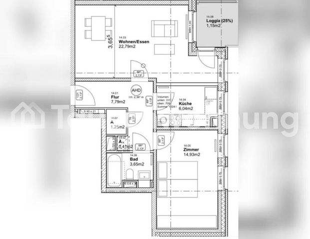 TAUSCHWOHNUNG Saga Neubau 2 Zimmerwohnung gegen Saga 3-4 Zim. - Photo 1
