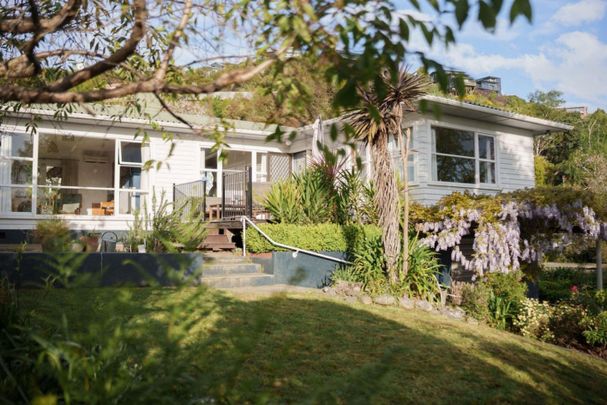 Sunny Elevated Home Near Tahunanui Beach – Privacy, Views and Character - Photo 1