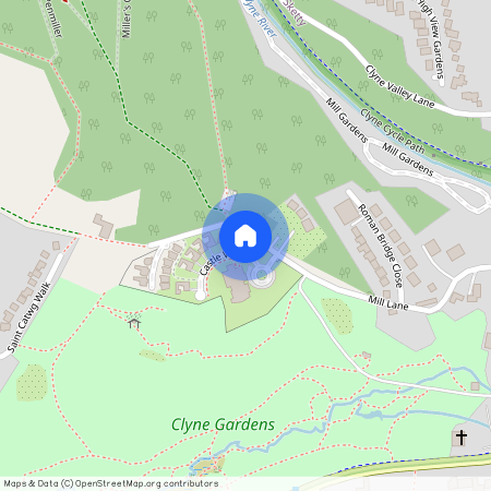 Castle View, Clyne Castle, Blackpill, Swansea