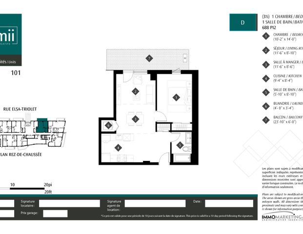 Appartements de luxe4½ à louer - Photo 1
