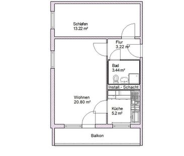 Wohnungsangebot Rathmannstraße 20 - Photo 1