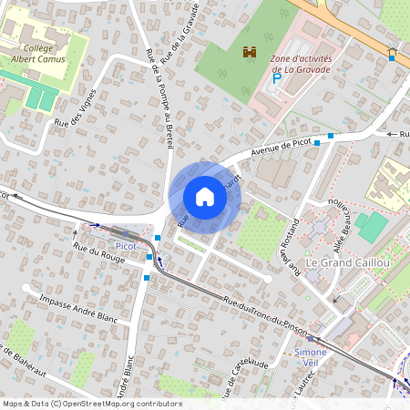 Rue Sarah Bernhardt, Francja, Eysines