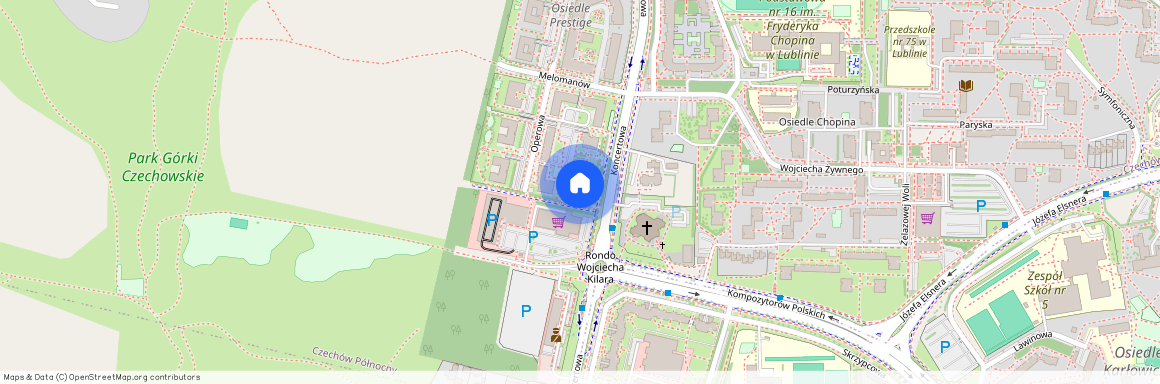 Czechów, ul. Operowa, Lublin