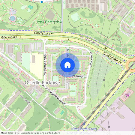 ul. Papuszy, Górczyn, Gorzów Wielkopolski, lubuskie