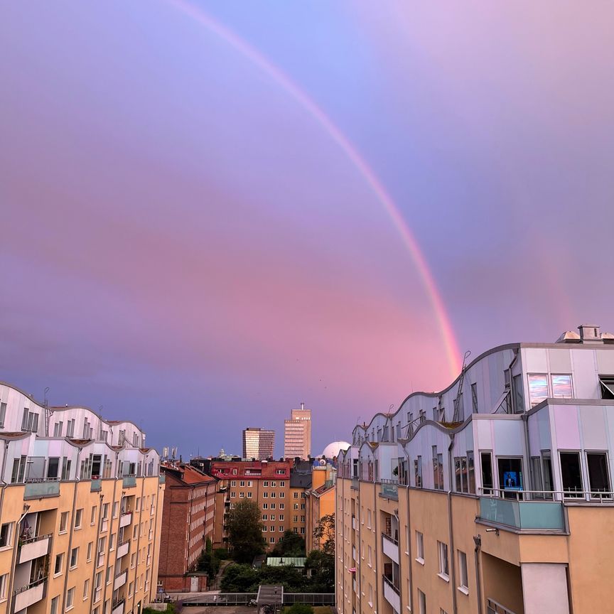 Lyxig tvåa nära Nytorget med utsikt över Globen - Photo 1