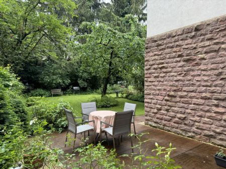 Möblierte 2 Zi.-Wohnung mit Terrasse und Gartenmitbenutzung in Heidelberg Neuenheim zu vermieten! - Foto 4