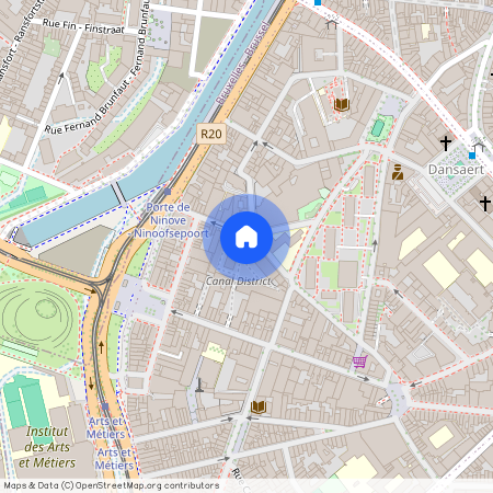 Rue Notre-Dame-du-Sommeil, 40, I65, 1000, Bruxelles
