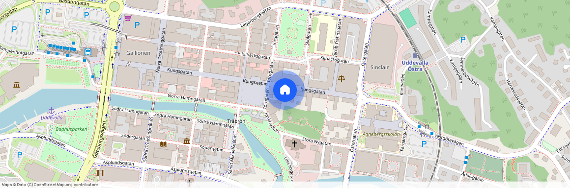 Sverige, Västra Götaland, Uddevalla, Kungsgatan 24C Uddevalla