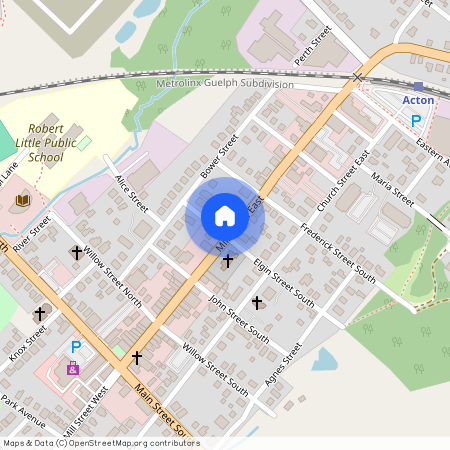 1 Elgin Street N ##1A, Halton Hills, Acton