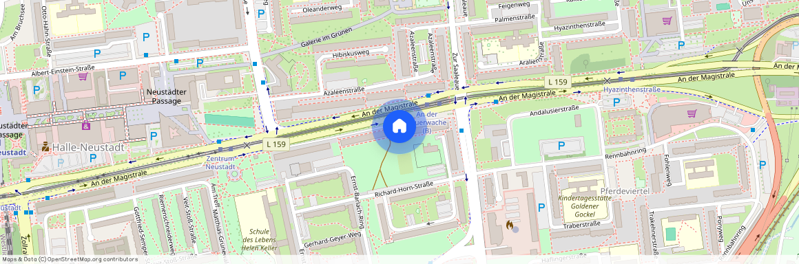 An der Magistrale 17 ·, 06124, Halle (Saale), 6. Etage ·, Südliche Neustadt