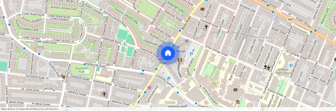 Byres Road, West End, Glasgow, G12