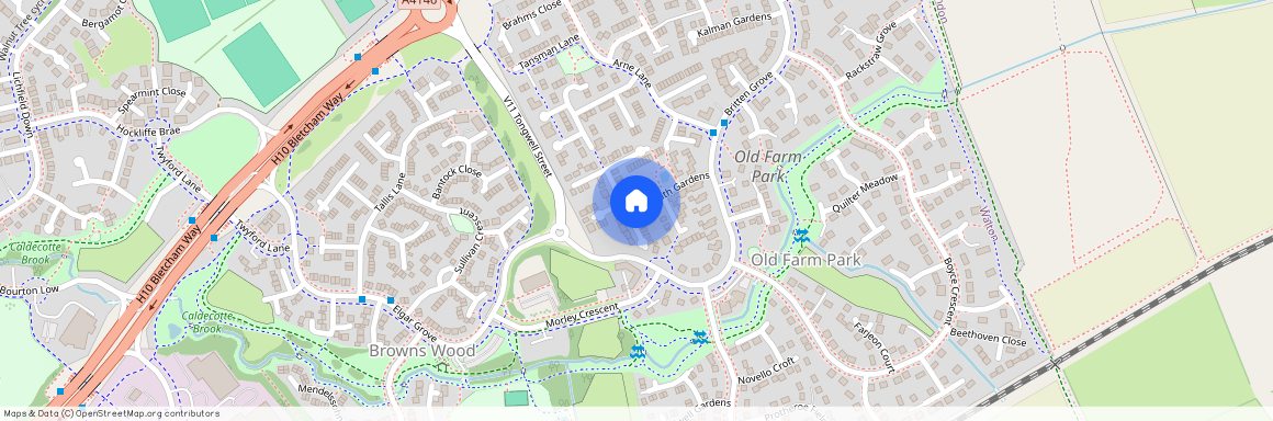 Hindemith Gardens, Old Farm Park, MK7 8PN