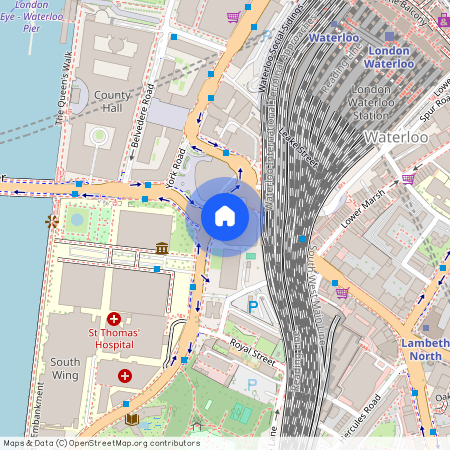 203 Westminster Bridge Rd, SE1 7FR, London