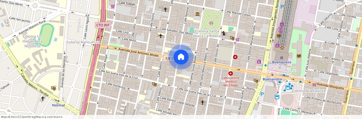 Calle josé antonio alzate, Santa maría la ribera, Ciudad De México
